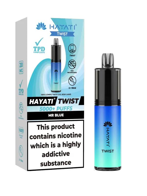 Product Image of Hayati Twist 5000 Disposable Pod Kit